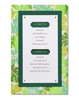American Greetings Father's Day Card (Leaves)