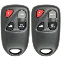 Keyless2Go New Keyless Entry Remote Car Key Fob for Select Mazda 6 Vehicles That Use FCC KPU41805 and Model 41805 (2 Pack)