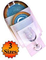 (50pc) Premium Cushion Foam Pouches or Sheets for Packing, Thick Protection Wrap for Dishes, Plates, Glass, Cups, Mugs, Chinaware, Porcelain, and Valuables for Moving and Storing Supplies by Pak Rat