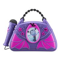 Vampirina Sing Along Boombox with Real Working Microphone Built in Music and Can Connect to MP3 Player for Halloween