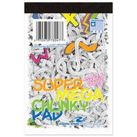 Roaring Spring Chunky Scratch Pads, Neon, 4" x 6", 170 sheets