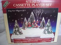 Lemax - Stereo Cassette Player Set # 66080