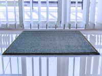 Floortex Doortex Ribmat, Indoor Entrance Mat, Blue, 24" x 36" (FRECOR2436BL)
