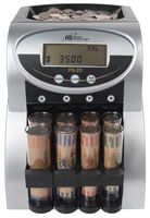 Royal Sovereign 2 Row Electric Coin Counter With Patented Anti-Jam Technology and Digital Counting Display (FS-2D)