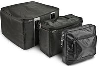 AutoExec AETote-09 Black/Grey File Tote with One Cooler and One Tablet Case