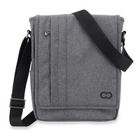 CaseCrown Campus North Messenger Bag (Charcoal Gray) for iPad Air