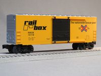 LIONEL PRR RAIL BOX HI CUBE BOXCAR o gauge