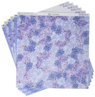 Bo Bunny 19501362 Secret Garden Double-Sided Cardstock (25 Sheets Per Pack), 12" x 12", Arbor, Assorted