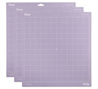 Cricut STRONGGRIP CUTTING MAT 3 PACK, 12"x12", Purple, 3 Piece