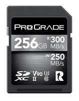 SD Card V90 (256GB) -Up to 250MB/s Write Speed and 300 MB/s Read Speed | for Professional Vloggers, Filmmakers, Photographers & Content Curators -Update Firmware Included - by ProGrade Digital