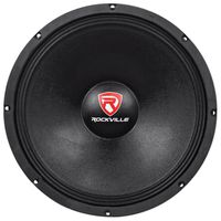 Rockville 1500w 15" Raw DJ Subwoofer 4 Ohm Sub Woofer 70OZ Magnet, 15 inch (RVW1500P4)