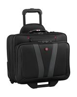 Wenger Luggage Granada Pro 15.6" Wheeled Laptop Case Bag, Black, One Size