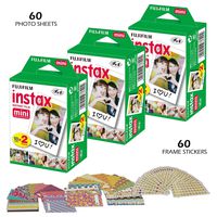 Fujifilm INSTAX Mini Instant Film (White) for Fujifilm Mini 8 & Mini 9 Cameras (60 Sheets)