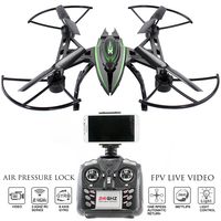 Drone with Camera Live Video - Predator FPV VR Quadcopter, Virtual Reality First Person View Flight in Real Time, Air Pressure Sensor Attitude Lock, Easy Control Headless Mode, Return Home Key