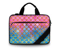 11-13 inches Case Canvas Messenger Bag Tablet Case Handle Sleeve with Shoulder