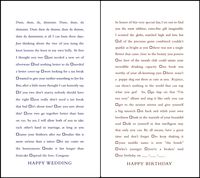 Quiplip Funny Fill-in-The-Blank Wedding and Birthday Cards, 6-Pack (QL03246PCK)
