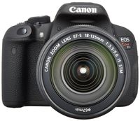 Canon DSLR Camera EOS Kiss X7i with EF-S18-135mm IS STM - International Version (No Warranty)