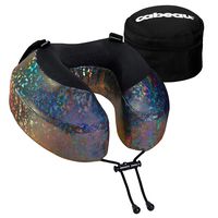 Cabeau Evolution S3 Travel Pillow, Memory Foam Airplane Neck Pillow for Travel, Breathable & Machine Washable Soft Cover, 360-Degree Neck & Chin Support, Holographic
