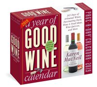 Year of Good Wine Page-A-Day Calendar 2019