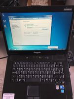 Panasonic ToughBook CF-52 INTEL Core 2 Duo 2200 MHz 160Gig Serial ATA HDD 2048mb DDR2 DVD/CDRW Wireless WI-FI 15.0" WideScreen LCD Genuine Windows 7 Professional 32 Bit Laptop Notebook Computer