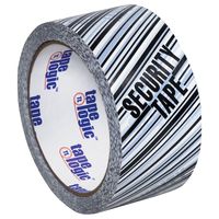 Tape Logic T905ST036PK Security Tape, Legend"Security Tape", 110 yds Length x 3" Width, 2.5 mil Thick, Black on White (Case of 6)