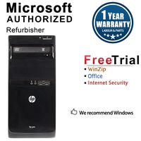 2018 HP PRO 3500 Tower Desktop Computer(Intel core i3-3220 3.3G, 8GB DDR3, 500GB, DVD-ROM,USB WiFi,Windows 7 Pro 64-Bit) (Certified Refurbished)