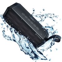 HyperGear Beast XL Rugged Portable IPX6 Waterproof Water Resistant Dustproof Outdoor Indoor Wireless Bluetooth Speakers with Built-in Microphone, Best Loud 30W Bass Stereo Sound for iPhone, Computer