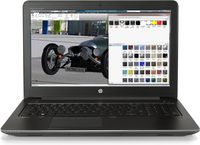 HP 2VM76UT#ABA Zbook 15 G4 Workstation 15.6" Notebook, Windows, Intel Core I5 2.5 Ghz, 16 GB Ram, 256 GB SSD, 1 Tb HDD, Black