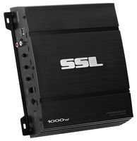 Sound Storm LabsFR1000.2 Force 1000 Watt 2 Channel 2 to 8 Ohm Stable Class A B Full Range Bridgeable Mosfet Car Amplifier with Remote Subwoofer Control