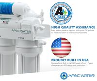 APEC Top Tier Alkaline Mineral pH+ 75 GPD 6-Stage Ultra Safe Reverse Osmosis Drinking Water Filter System (ESSENCE ROES-PH75)