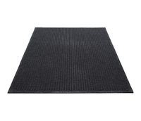 Guardian EcoGuard Indoor Wiper Floor Mat, Recycled Plastic and Rubber, 4' x 6', Charcoal