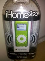 iHome 2GO (White) For All Apple iPod Nano Models