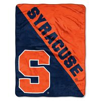 The Northwest Company Officially Licensed NCAA Syracuse Orange Halftone Micro Raschel Throw Blanket, 46" x 60", Multi Color
