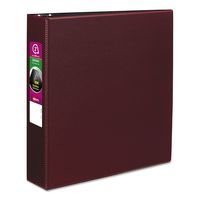 Avery 27552 Durable Binder with Slant Rings, 11 x 8 1/2, 2", Burgundy
