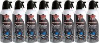 Dust-Off Disposable Compressed Gas Duster, 10 oz Cans, 8 Pack