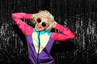 Treasures Gifted Pack of 1 Black Shimmer Foil Fringe 3 x 8 Feet Curtain Photo Booth Props for Birthday Bachelorette Wedding Engagement Bridal Shower Graduation Retirement Party Decorations