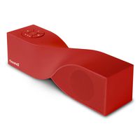 iSound ISOUND-6367 Twist Mini Portable Bluetooth Speaker and Spearkphone (Red)