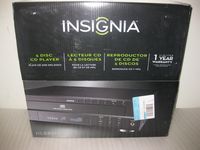 Insignia - 5-Disc CD Changer