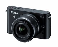 Nikon 1 J2 10.1 MP HD Digital Camera with 10-30mm VR Lens (Black)