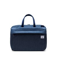 Herschel Sandford Laptop Messenger Bag, Faded Indigo Denim, One Size