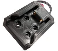 Milwaukee M18 Battery Power Mount Connector Adapter Dock Holder w 12 awg wires