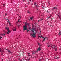 NATIONAL GEOGRAPHIC Sparkling Play Sand - 2 LBS of Shimmering Sand with Castle Molds and Tray (Pink) - A Kinetic Sensory Activity