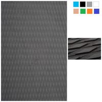 Abahub Non-Slip 2 pcs Traction Pad Deck Grip Mat 30in x 20in Trimmable EVA Sheet 3M Adhesive for Surfboard SUP Gray