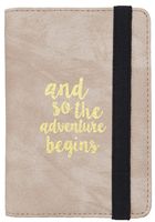 Casmonal Passport Holder Cover Wallet RFID Blocking Leather Card Case Travel Document Organizer(Newcastle Sandy Stone)