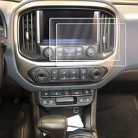 Red Hound Auto Screen Saver 2pc Compatible with Chevrolet GMC Colorado Canyon 2015-2019 MyLink IntelliLink Touchscreen Invisible High Clarity Touch Display Protector fits 8 Inches Inch Screen Pair