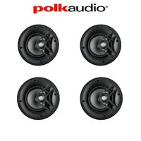 Polk Audio V60 High Performance Vanishing in-Ceiling Speakers (4 Pack)