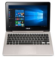 ASUS VivoBook Flip TP200SA-DH01T 11.6 inch display Thin and Lightweight 2-in-1 HD Touchscreen Laptop, Intel Celeron 2.48 GHz Processor, 4GB RAM, 32GB EMMC Storage, Windows 10 Home