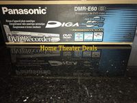 Panasonic DMR E60 - DVD recorder - silver