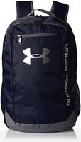 Under Armour Men's Hustle LD Water Resistant Backpack Laptop, Midnight Navy (410), One Size