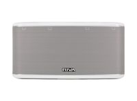 RIVA FESTIVAL Smart Speaker Mid-Size Wireless for Multi-Room music streaming and voice control works with Google Assistant (White)